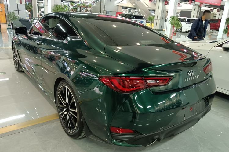 Used Infiniti Q60 2019 S 2.0T Luxury Sport Edition Rear Left 45 Deg