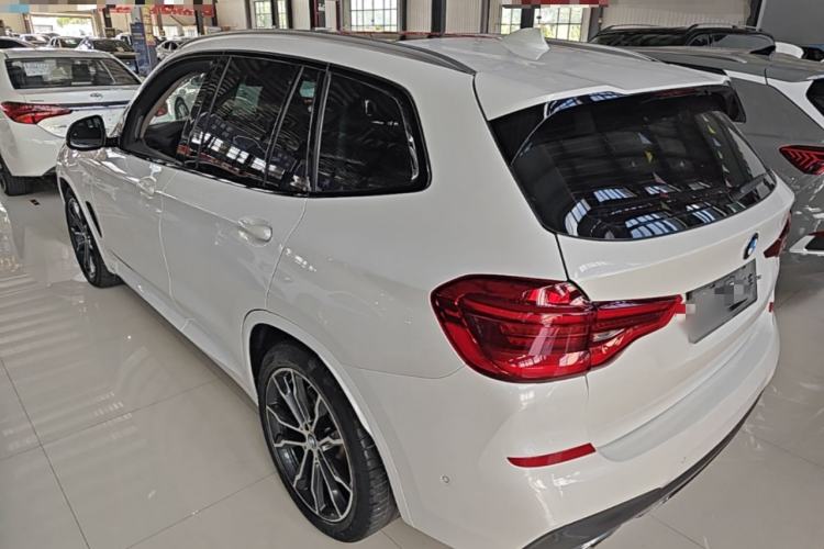 Used BMW X3 2020 xDrive30i Luxury Model with M Sport Package Rear Left 45 Deg