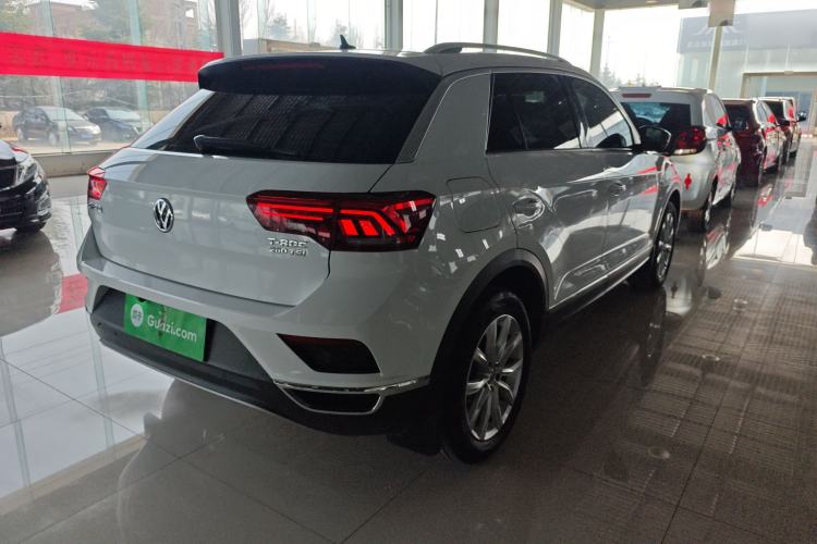 Used Volkswagen T-ROC 2019 280TSI DSG Two-Wheel Drive Advanced Version China VI Standard Rear Right 45 Deg