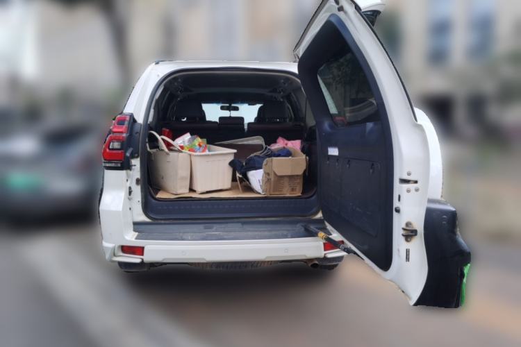 Used Toyota Prado 2019 3.5L Automatic TX-L Deluxe Edition with Rear-Mounted Spare Tire Trunk