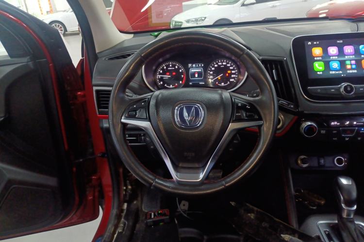 Used CHANGAN CS55 2018 1.5T Automatic Colorful Edition China V Standard Steering Wheel