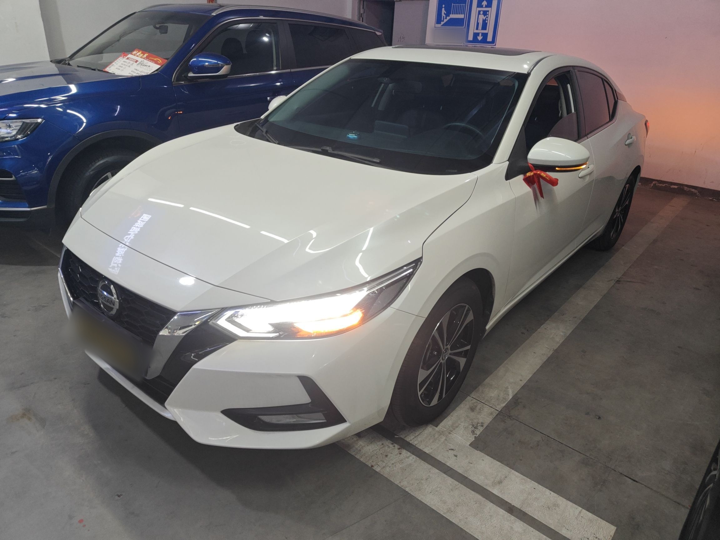 تحت مقدمة السيارة