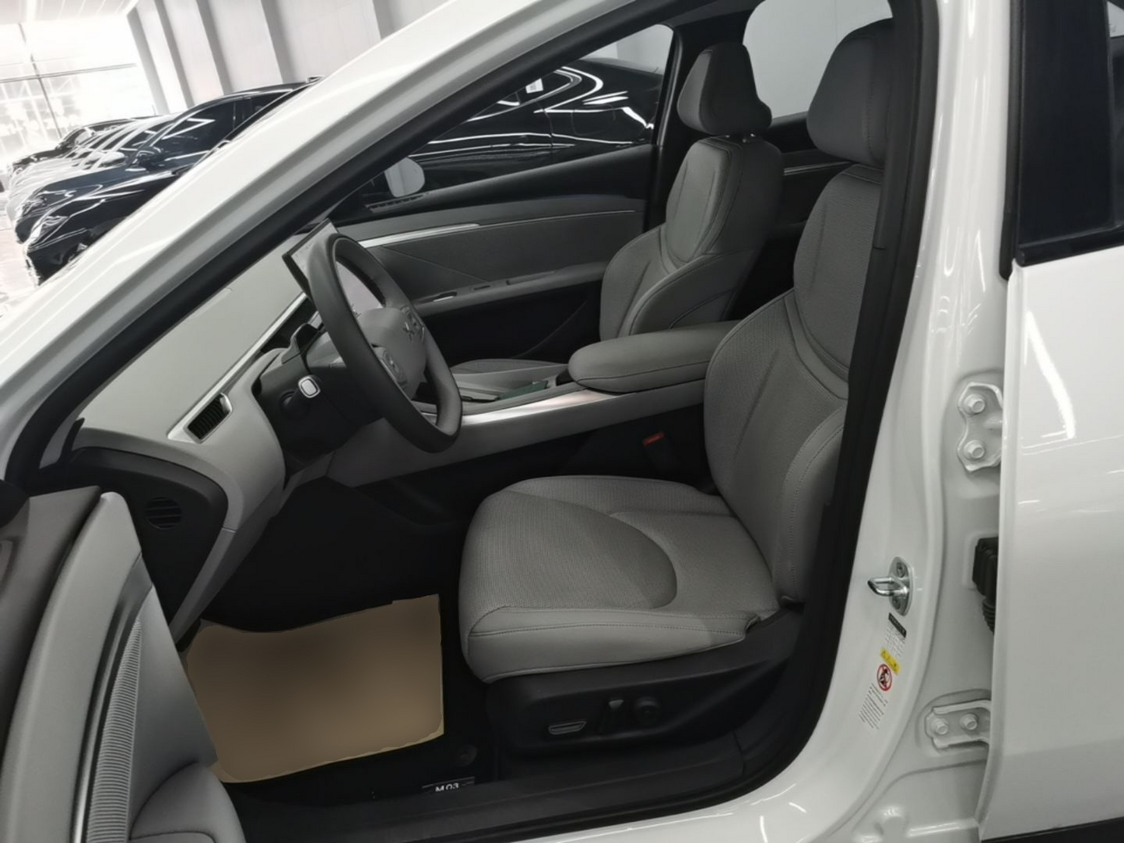 Avant de la voiture