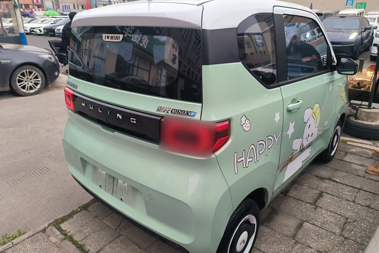 Used Wuling Hongguang MINIEV 2021 Macaron Fashion Model Lithium Iron Phosphate Rear Right 45 Deg