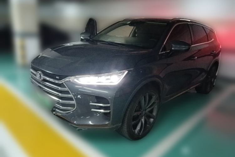 Used BYD Tang New Energy 2018 DM 2.0T All-Wheel Drive Smart Connectivity Luxury Model 7 Seats China V Emission Standard