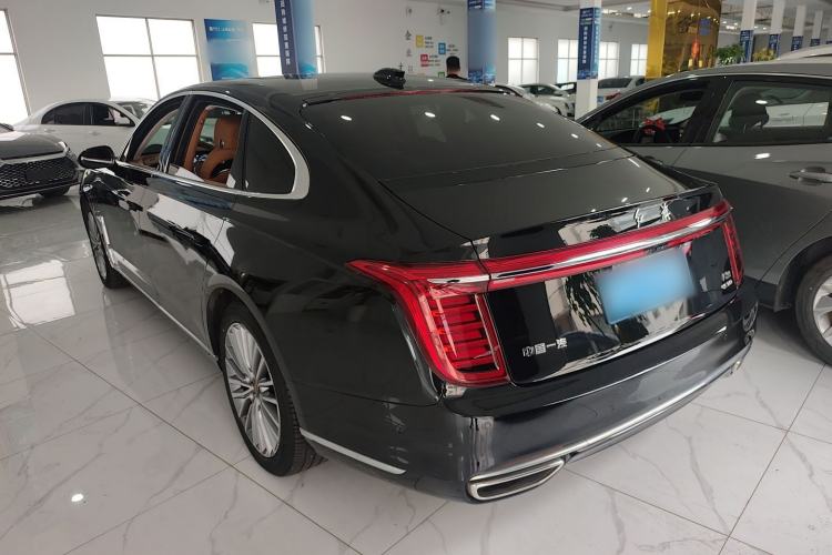 Used Hongqi H9 2020 Revised Version 2.0T Smart Connect Flagship Edition Rear Left 45 Deg