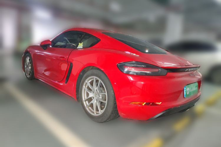 Used Porsche 718 2020 Cayman 2.0T Rear Left 45 Deg