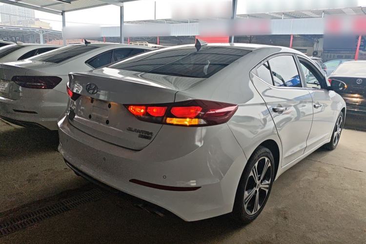 Used Hyundai Elantra (6th Generation / Lingdong) 2018 1.4T Dual-Clutch Xuan Dong · Dynamic Edition Rear Right 45 Deg