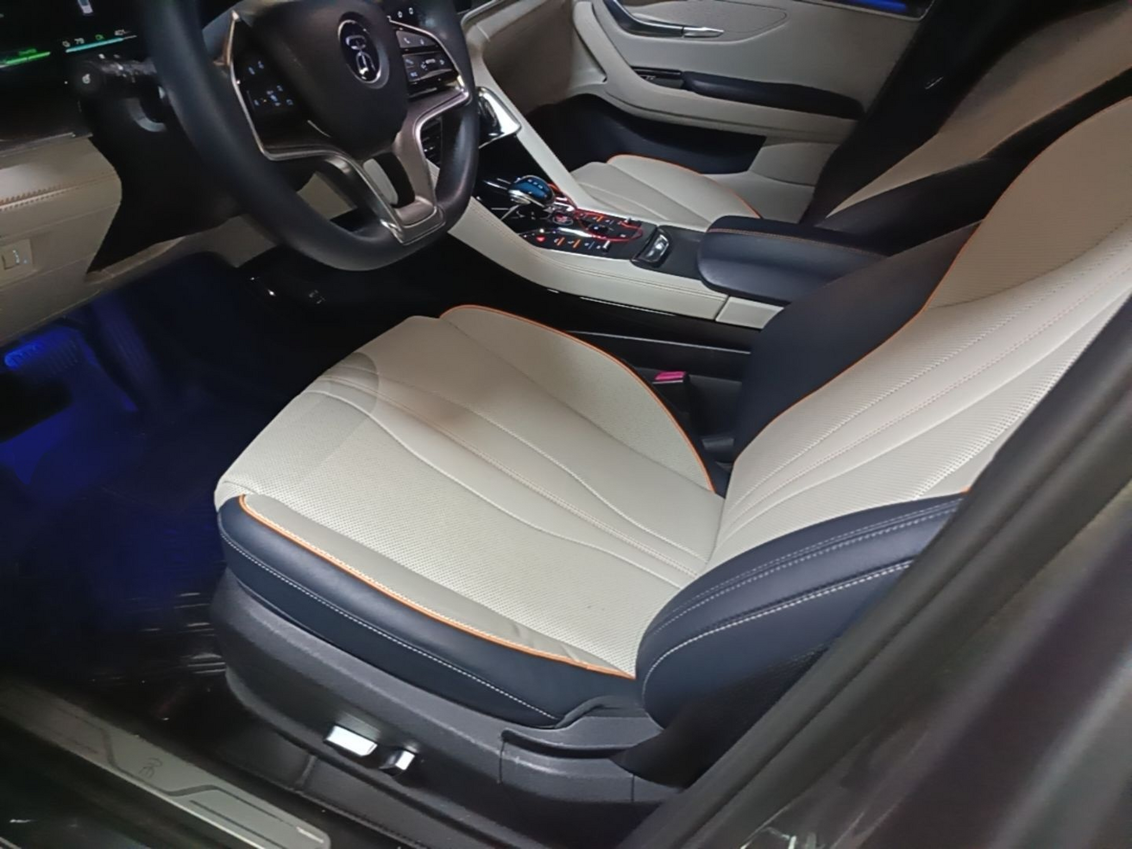 Avant de la voiture
