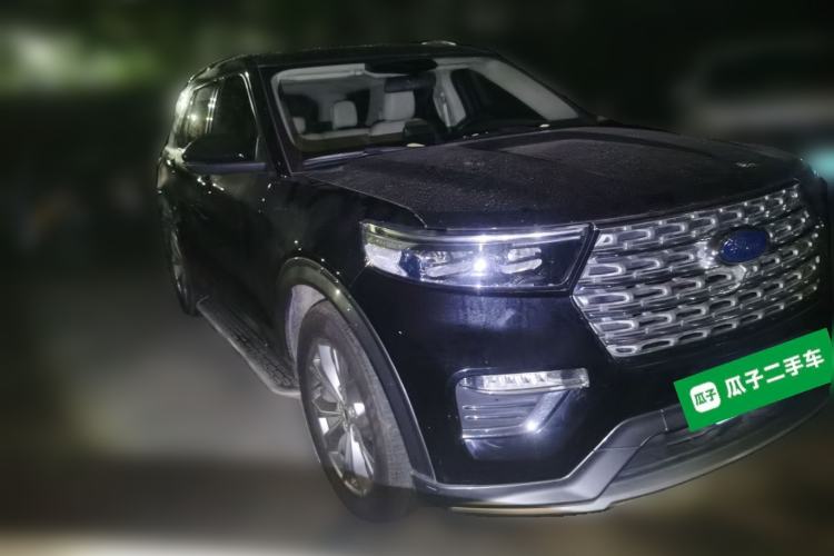 Used Ford Explorer 2020 EcoBoost 285 Rear-Drive Trend Edition 7-Seater Front Right 45 Deg