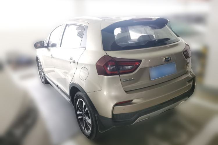 Used Geely Auto Vision X3 2019 Upgraded Model 1.5L CVT Prestige Version Rear Left 45 Deg