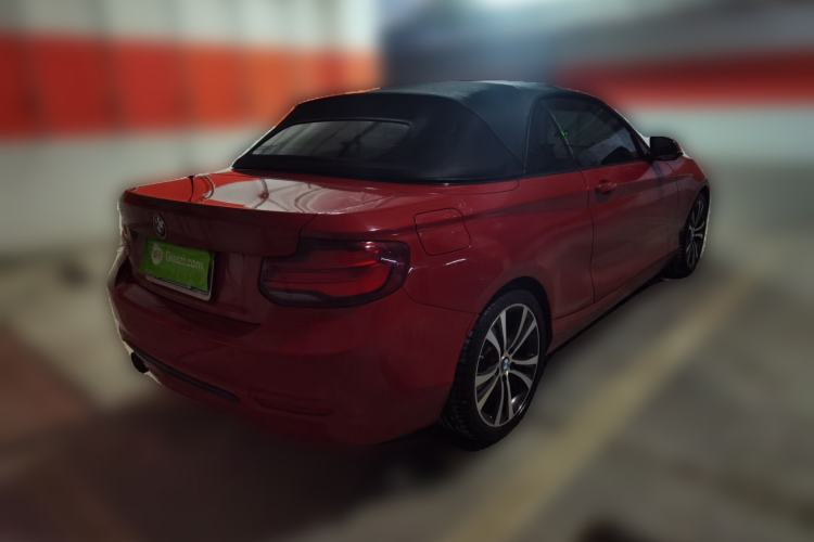 Used BMW 2 Series 2019 225i Convertible Coupe Sports Design Package Rear Right 45 Deg