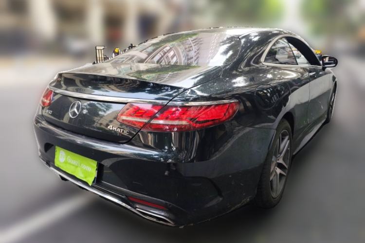 Used Mercedes-Benz S-Class 2018 S 450 4MATIC Coupe Rear Right 45 Deg