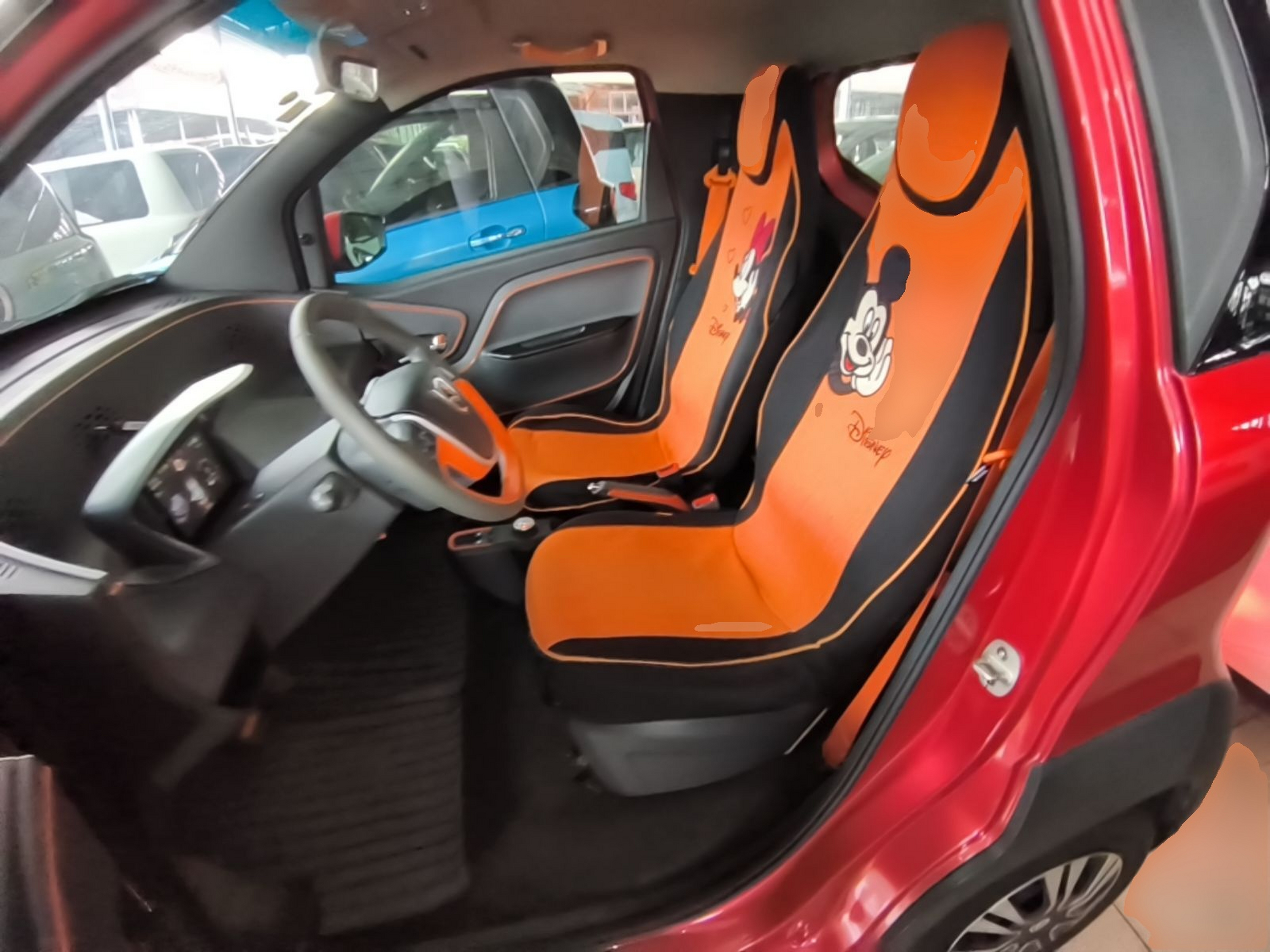 Avant de la voiture