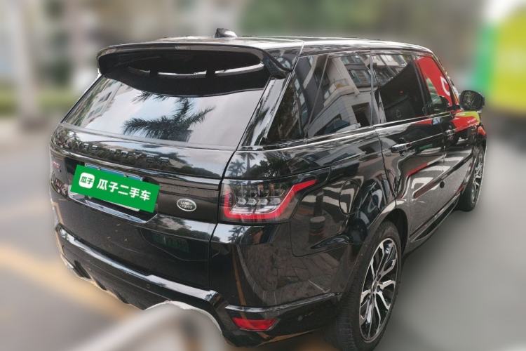 Used Land Rover Range Sport 2021 3.0 L6 YAO Black Edition Rear Right 45 Deg