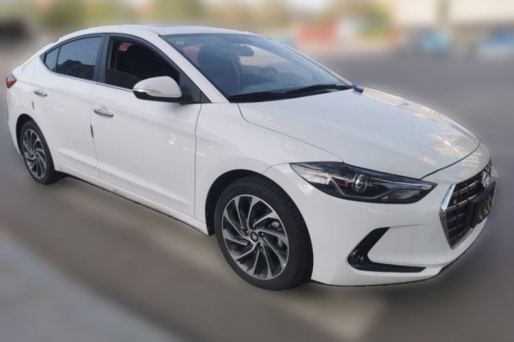 Used Hyundai Elantra (6th Generation / Lingdong) 2019 1.5L CVT ZhiXuan – Elite Version Front Right 45 Deg