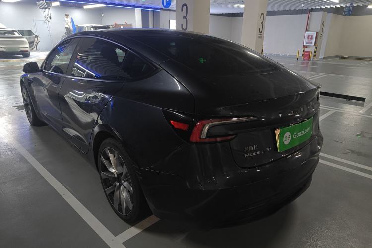 Used Tesla Model 3 2023 Long-Range All-Wheel-Drive Version Rear Left 45 Deg