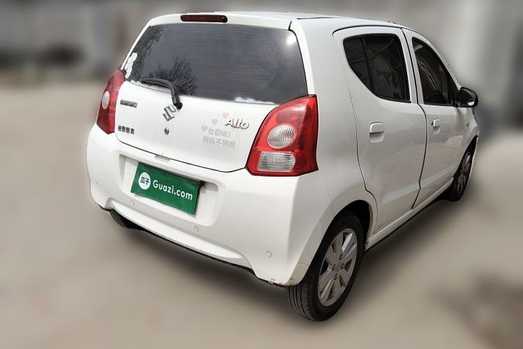 Used Suzuki Alto 2013 1.0L Automatic Luxury Model Rear Right 45 Deg