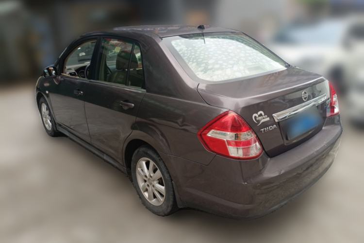 Used Nissan Tiida Sedan 2009 1.6L Automatic Tech Edition Rear Left 45 Deg