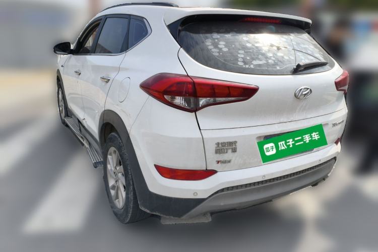 Used Hyundai Tucson 2018 1.6T Dual-Clutch Two-Wheel Drive 15th Anniversary Special Edition Rear Left 45 Deg