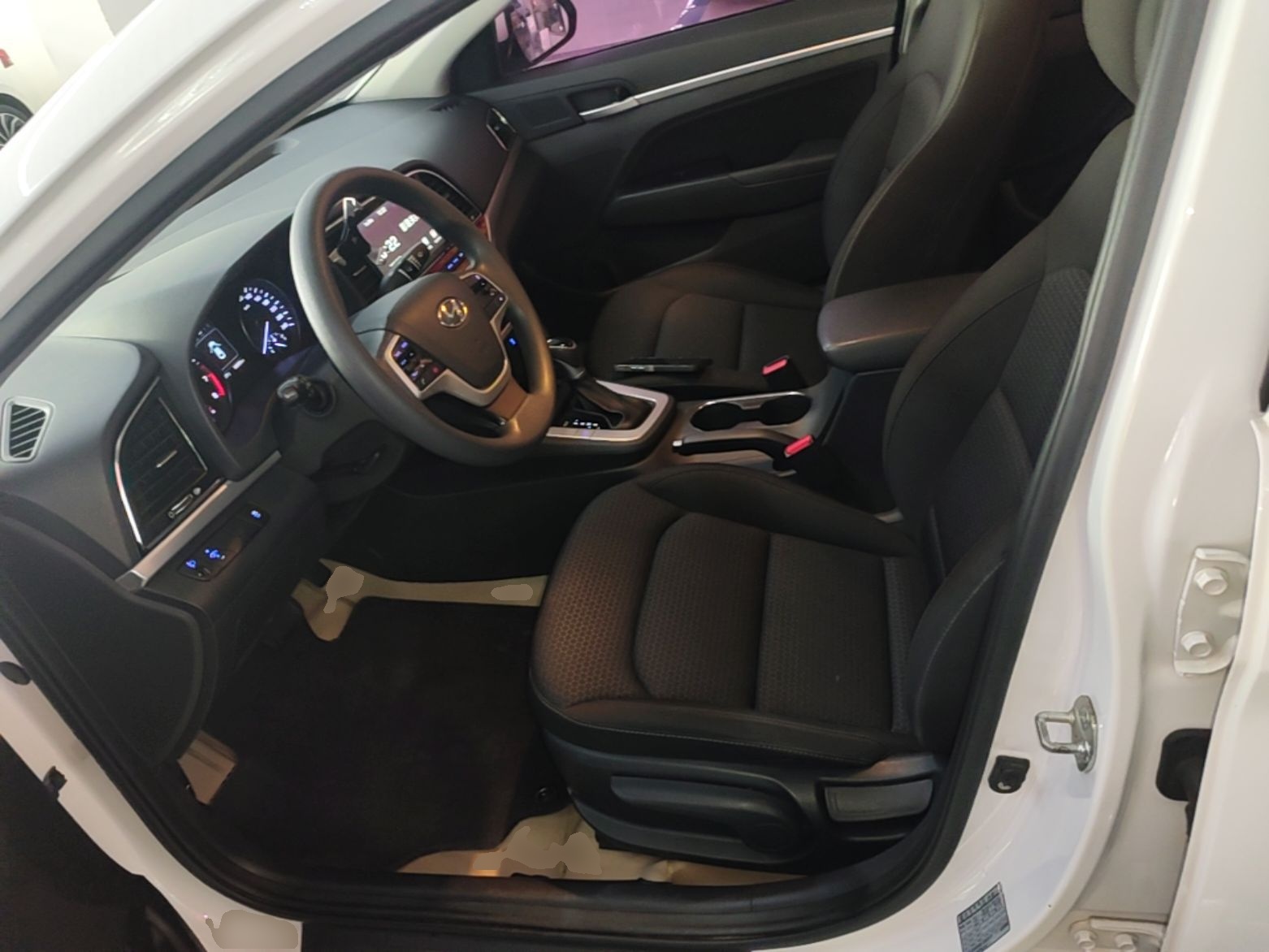 Avant de la voiture