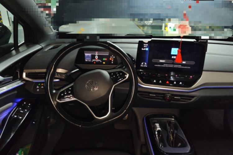 Used Volkswagen ID.4 CROZZ 2021 Long-Range Lite PRO Two-Wheel Drive Version Steering Wheel