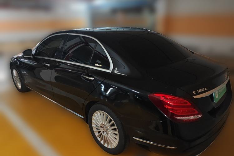 Used Mercedes-Benz C-Class 2017 Facelifted C 180 L Stylish Edition Rear Left 45 Deg