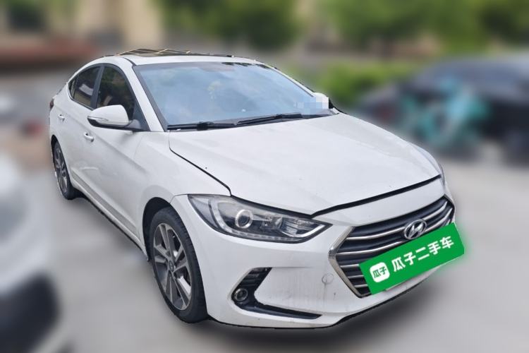 Used Hyundai Elantra (6th Generation / Lingdong) 2016 1.6L Automatic ZhiXuan – Elite Version Front Right 45 Deg