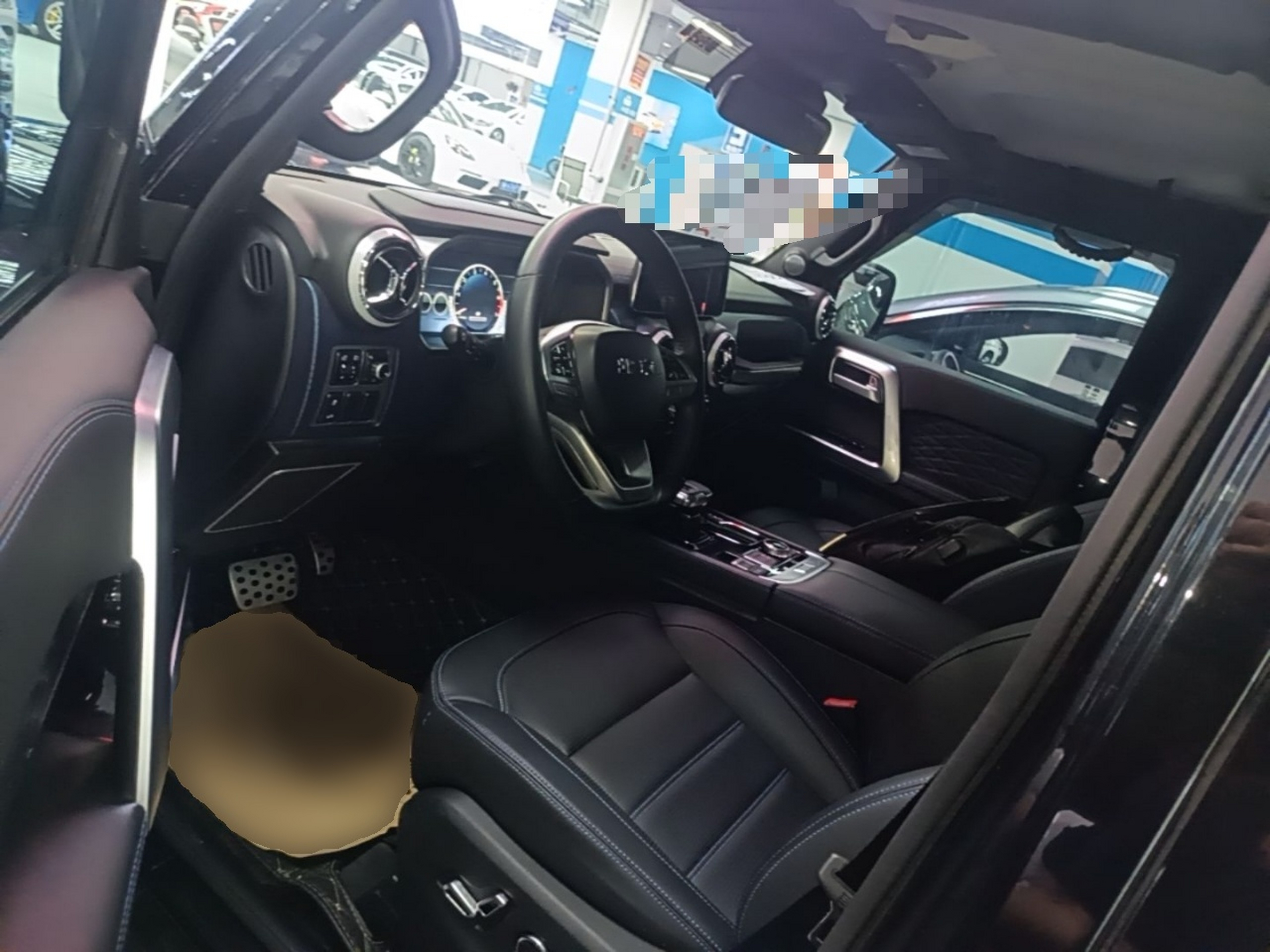 Avant de la voiture