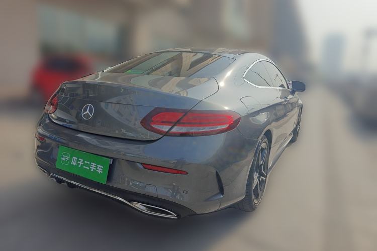 Used Mercedes-Benz C-Class 2020 C 200 Coupe Rear Right 45 Deg