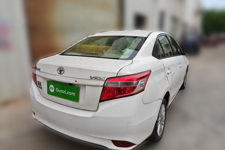 Used Toyota Vios 2014 1.5L Automatic ZhiZhen Edition Rear Right 45 Deg