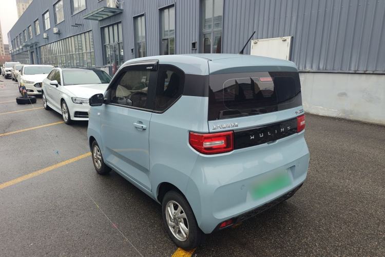 Used Wuling Hongguang MINIEV 2020 Enjoyment Model Lithium Iron Phosphate Rear Left 45 Deg