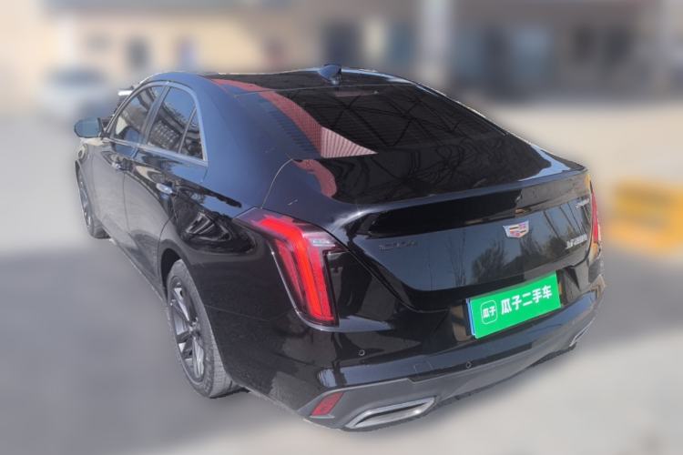 Used Cadillac CT4 2021 28T Luxury Model Rear Left 45 Deg