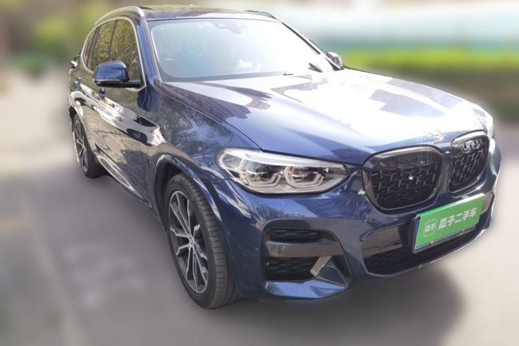 Used BMW X3 2020 xDrive30i Luxury Model with M Sport Package Front Right 45 Deg