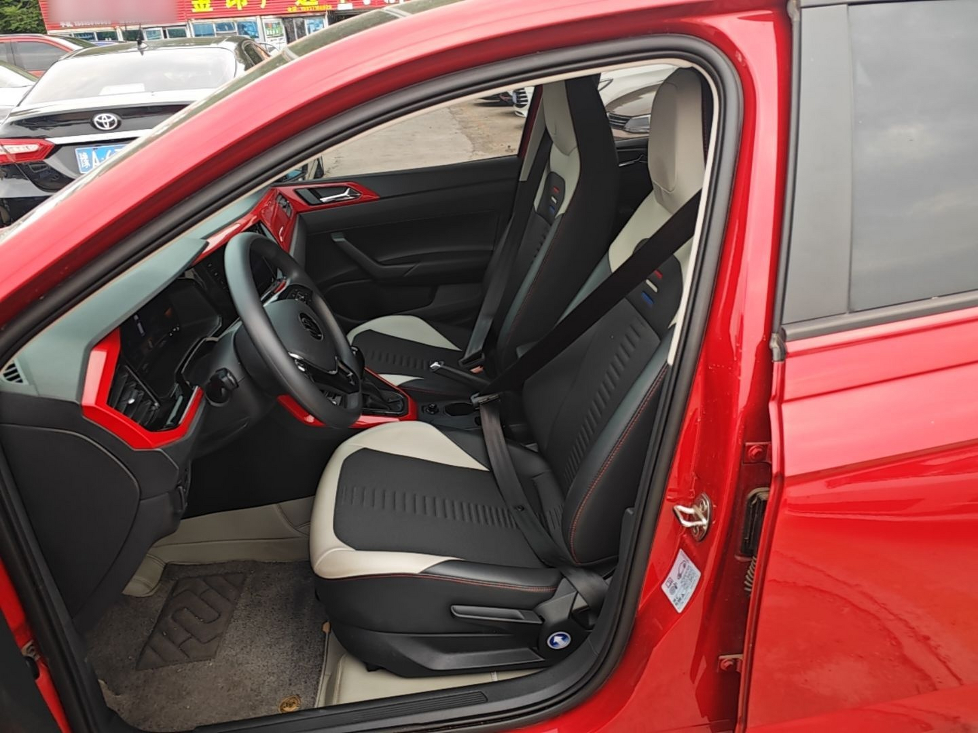 Avant de la voiture