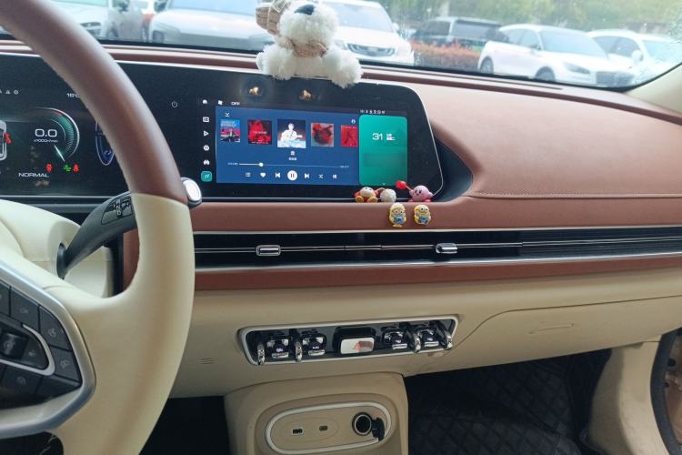 Used ORA Good Cat 2024 401 km Luxury Version Audio And AC Panel