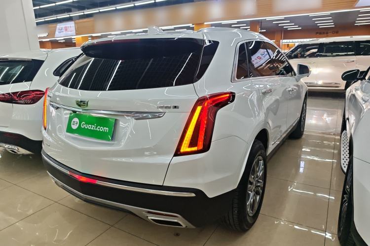 Used Cadillac XT5 2020 28T Four-Wheel Drive Luxury Version Rear Right 45 Deg