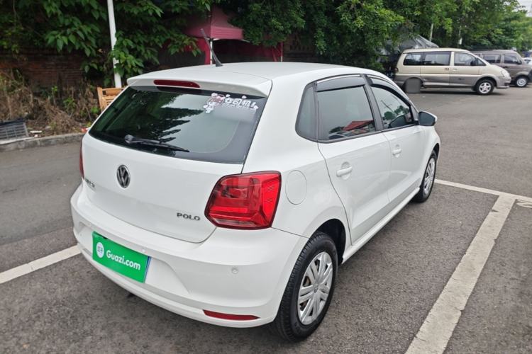 Used Volkswagen Polo 2016 1.4L Manual Fashion Model Rear Right 45 Deg
