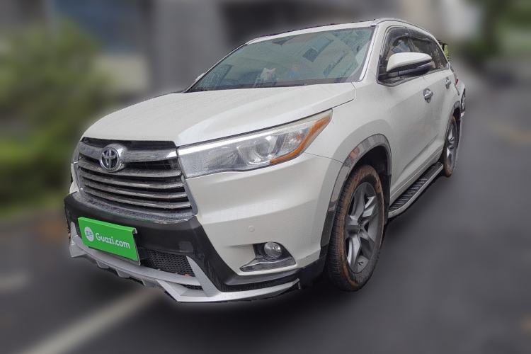 Used Toyota Highlander 2017 2.0T Four-Wheel Drive Luxury Edition 7 Seats Guazi used car, China used car export, Used car for sale, Used cars, Cheapest cars for sale