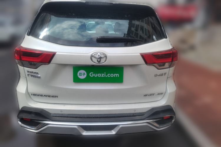 Used Toyota Highlander 2018 2.0T Four-Wheel Drive Luxury Edition 7 Seats China V Emission Standard