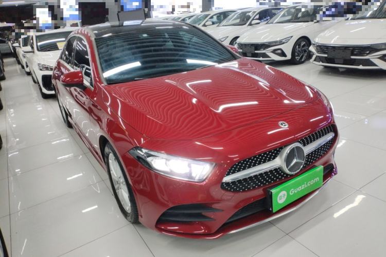 Used Mercedes-Benz A-Class 2022 Restyled A 200 L Sport Sedan Dynamic Version Front Right 45 Deg