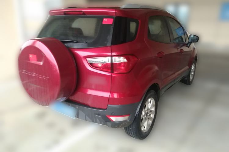 Used Ford EcoSport 2013 1.5L Automatic Prestige Model Rear Right 45 Deg