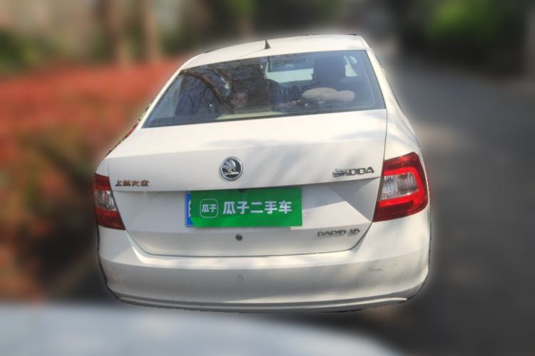 Used Skoda Rapid 2013 1.6L Automatic Smart Selection Model Rear