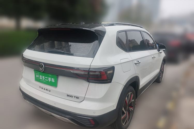 Used Volkswagen Tharu 2023 300TSI Two-Wheel-Drive Moon Luxury Edition Rear Right 45 Deg