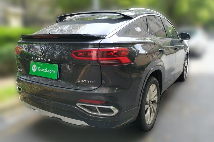 Used Volkswagen Tayron X 2020 330TSI Two-Wheel Drive Luxury Smart Connectivity Version Rear Right 45 Deg