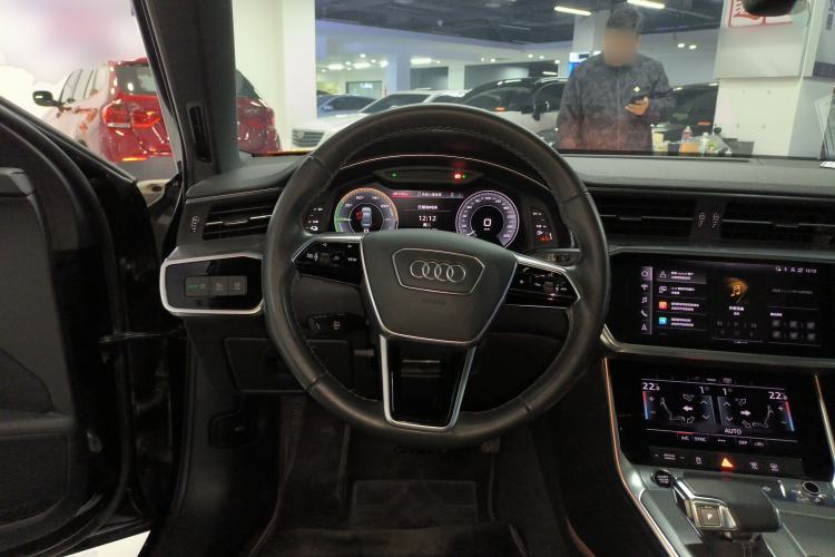 Used Audi A6L New Energy 2020 55 TFSI e quattro Steering Wheel