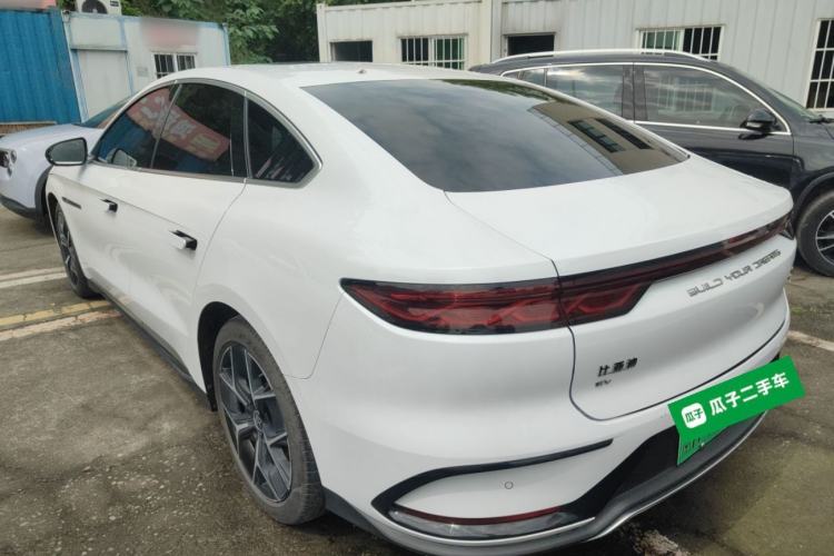 Used BYD Han 2023 EV Champion Edition 715KM Front-Drive Prestige Model Rear Left 45 Deg