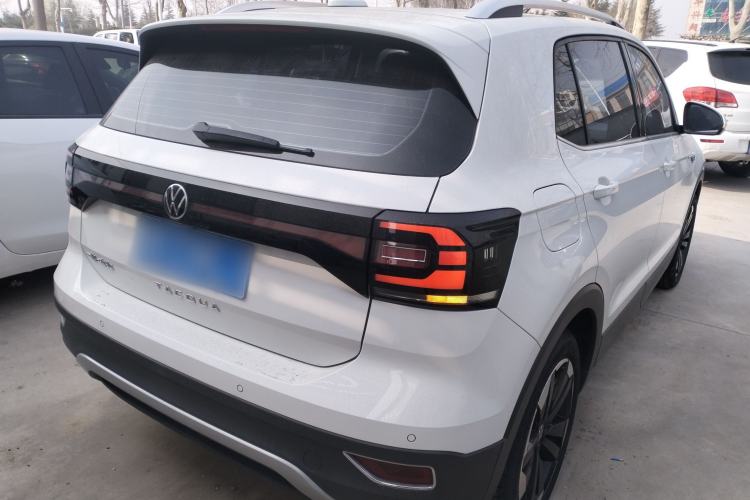 Used Volkswagen Tacqua 2021 1.5L Automatic Yue Zhi Lian Edition Rear Right 45 Deg