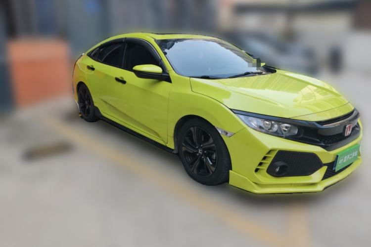 Used Honda Civic 2019 220TURBO CVT Dynamic Edition China VI Emission Standard Front Right 45 Deg