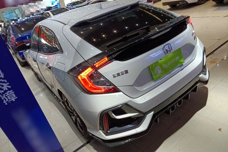 Used Honda Civic 2021 HATCHBACK 220TURBO CVT Trendy Cool Edition Rear Left 45 Deg